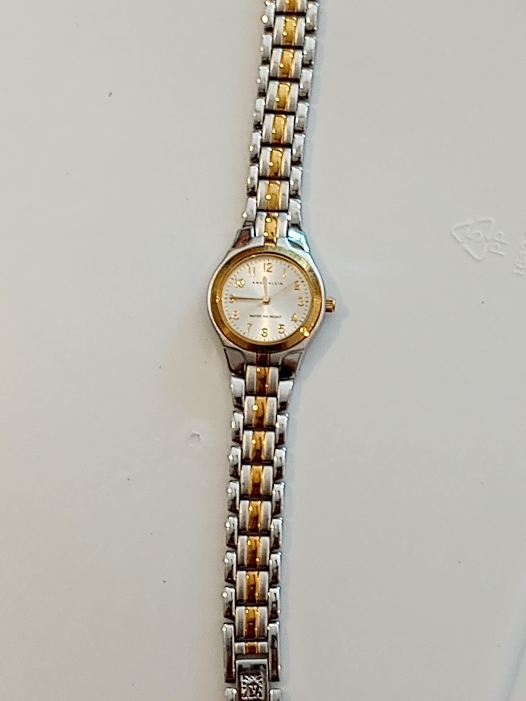 TwoTone Stainless Steel Ladies Watch With Gold Accents